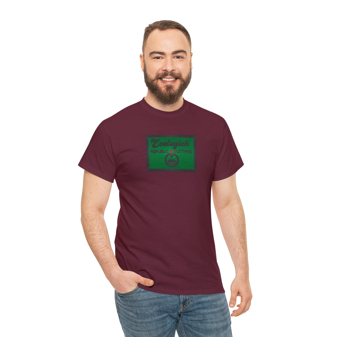 ECELUGICH  Unisex Heavy Cotton Tee