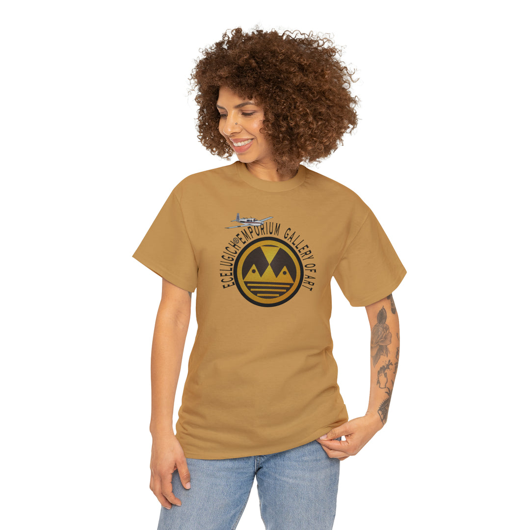 ECELUGICH Unisex Heavy Cotton Tee