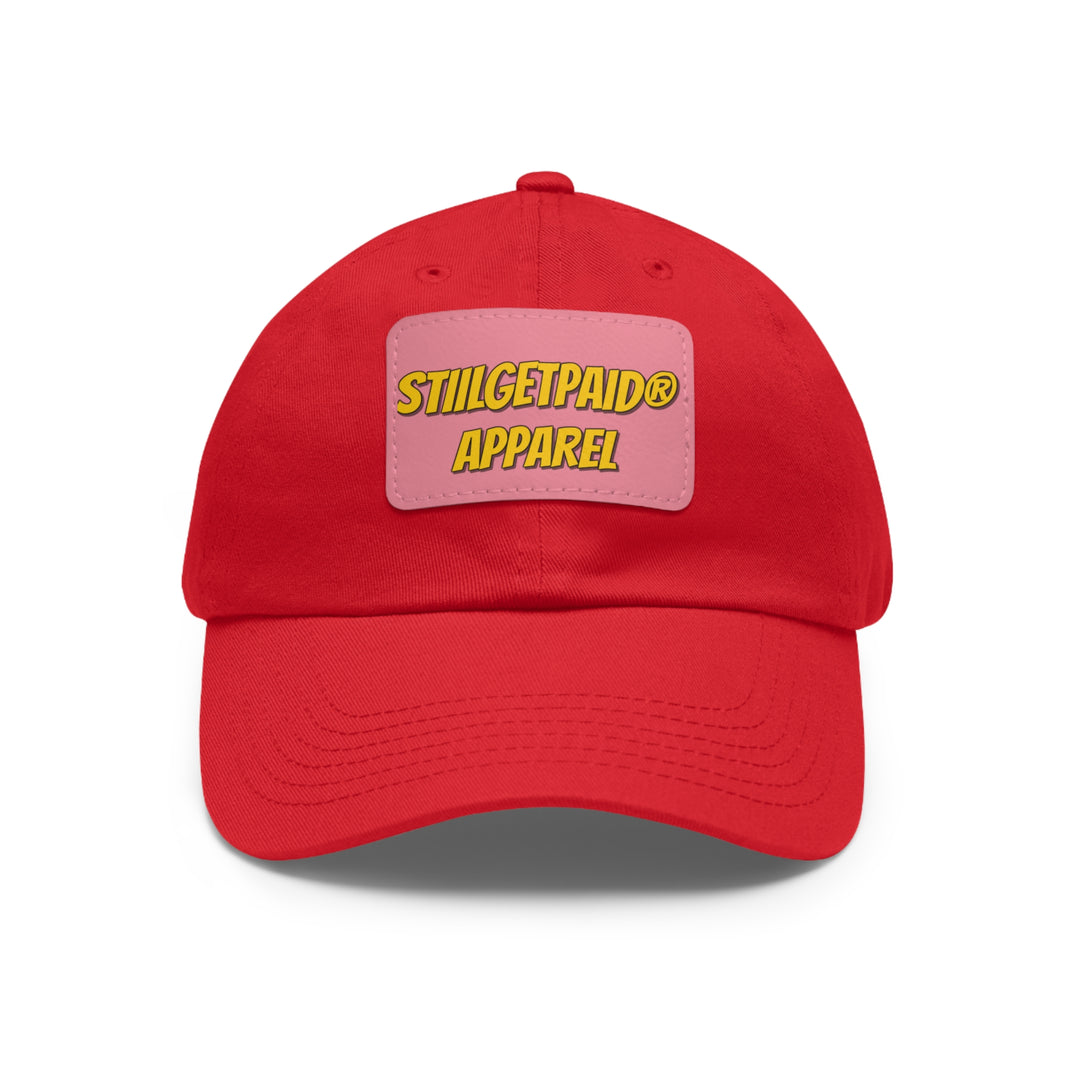 STILLGETPAID APPAREL Dad Hat with Leather Patch