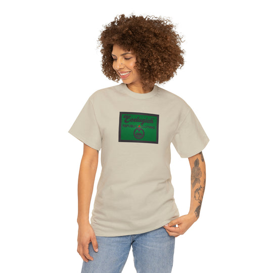 ECELUGICH  Unisex Heavy Cotton Tee