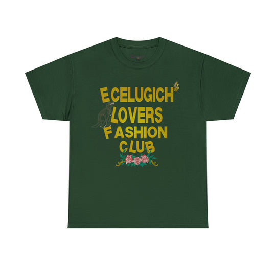 ECELUGICH Unisex Heavy Cotton Tee