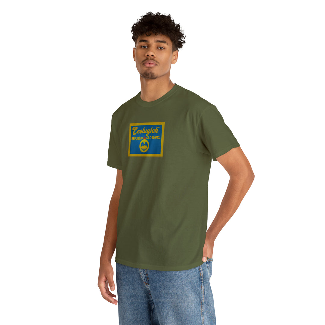 ECELUGICH  Unisex Heavy Cotton Tee