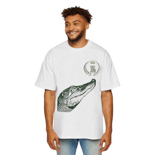 ECELUGICH® Men's Heavy Oversized Tee