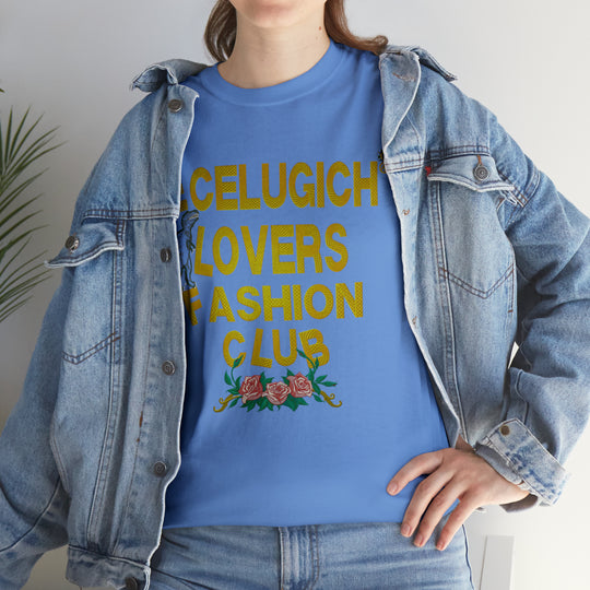 ECELUGICH Unisex Heavy Cotton Tee