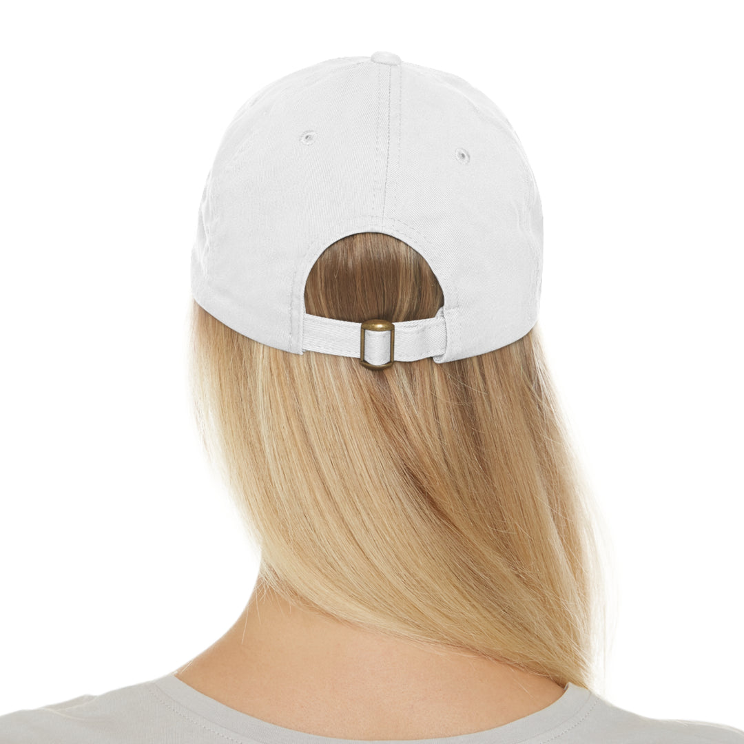 ECELUGICH Dad Hat with Leather Patch