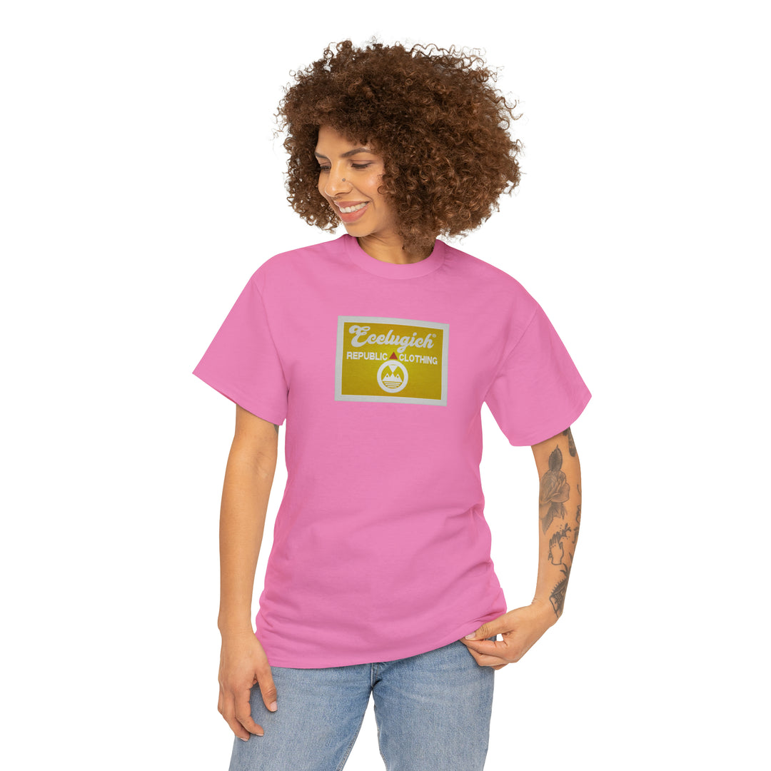 ECELUGICH  Unisex Heavy Cotton Tee