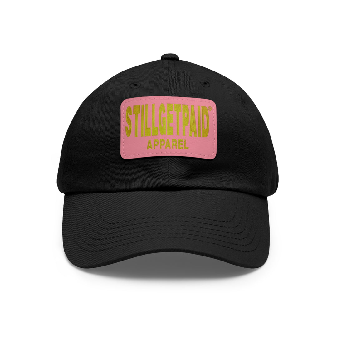 STILLGETPAID APPAREL Dad Hat with Leather Patch