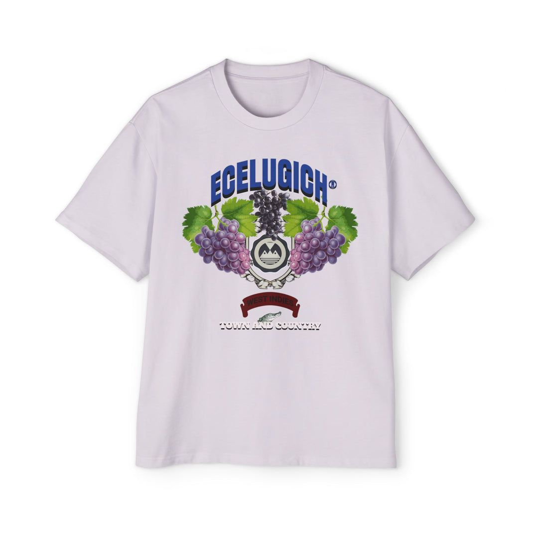 ECELUGICH® Men's Heavy Oversized Tee