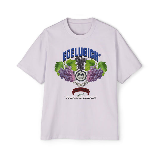 ECELUGICH® Men's Heavy Oversized Tee