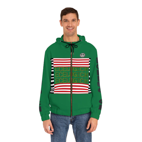 ECELUGICH® Men's Full-Zip Hoodie