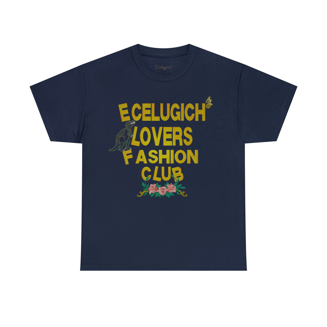 ECELUGICH Unisex Heavy Cotton Tee