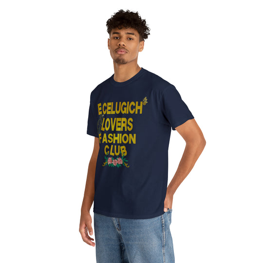 ECELUGICH Unisex Heavy Cotton Tee