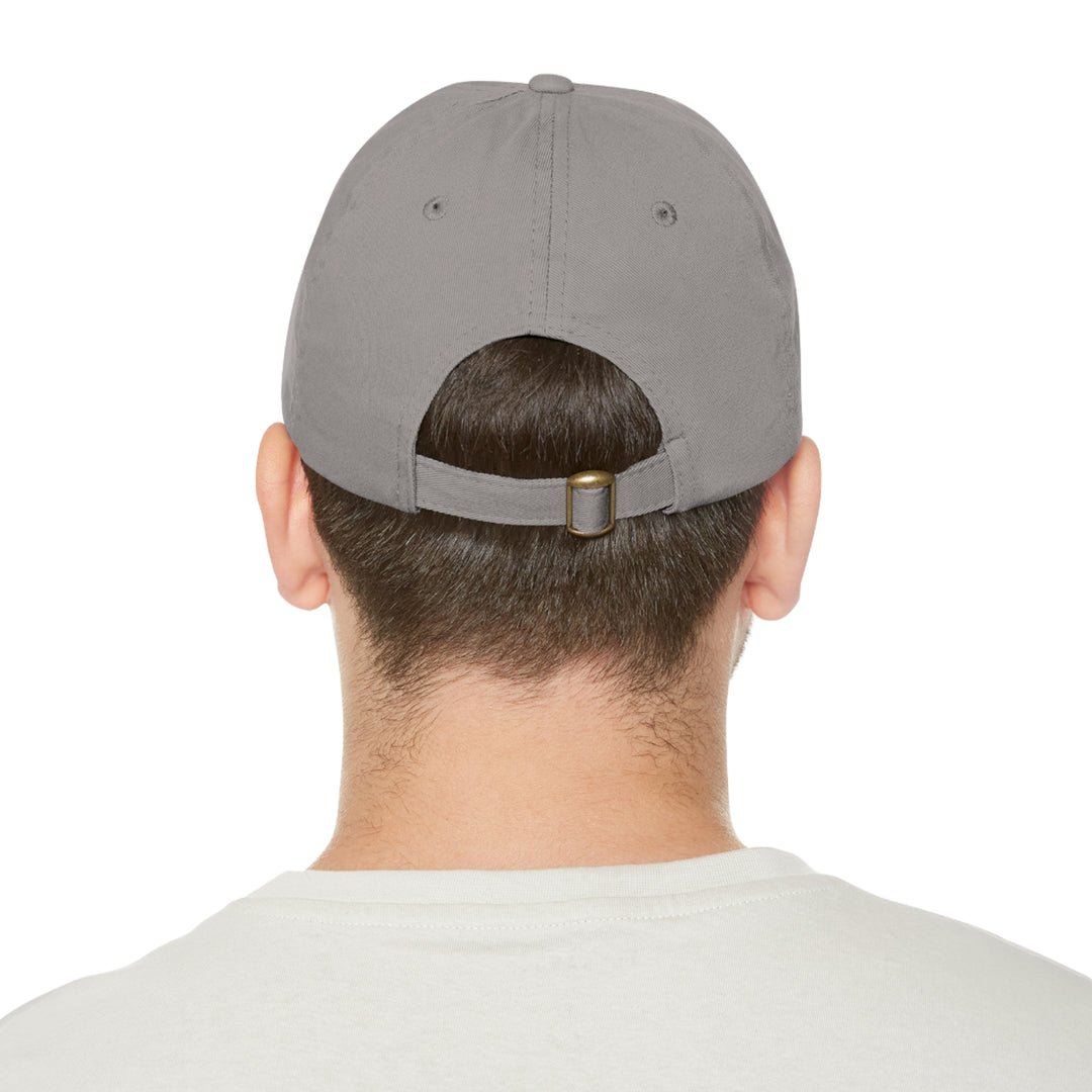 ECELUGICH Dad Hat with Leather Patch