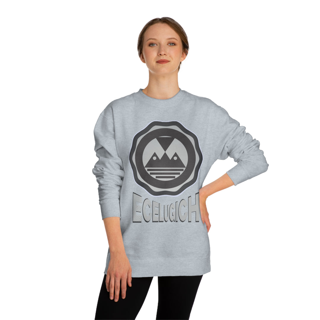 ECELUGICH® Unisex Crew Neck Sweatshirt