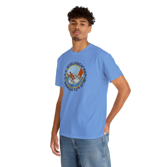 ECELUGICH Unisex Heavy Cotton Tee