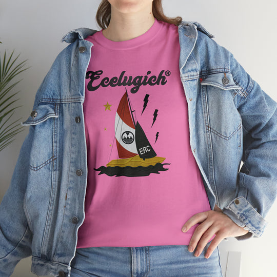 ECELUGICH Unisex Heavy Cotton Tee