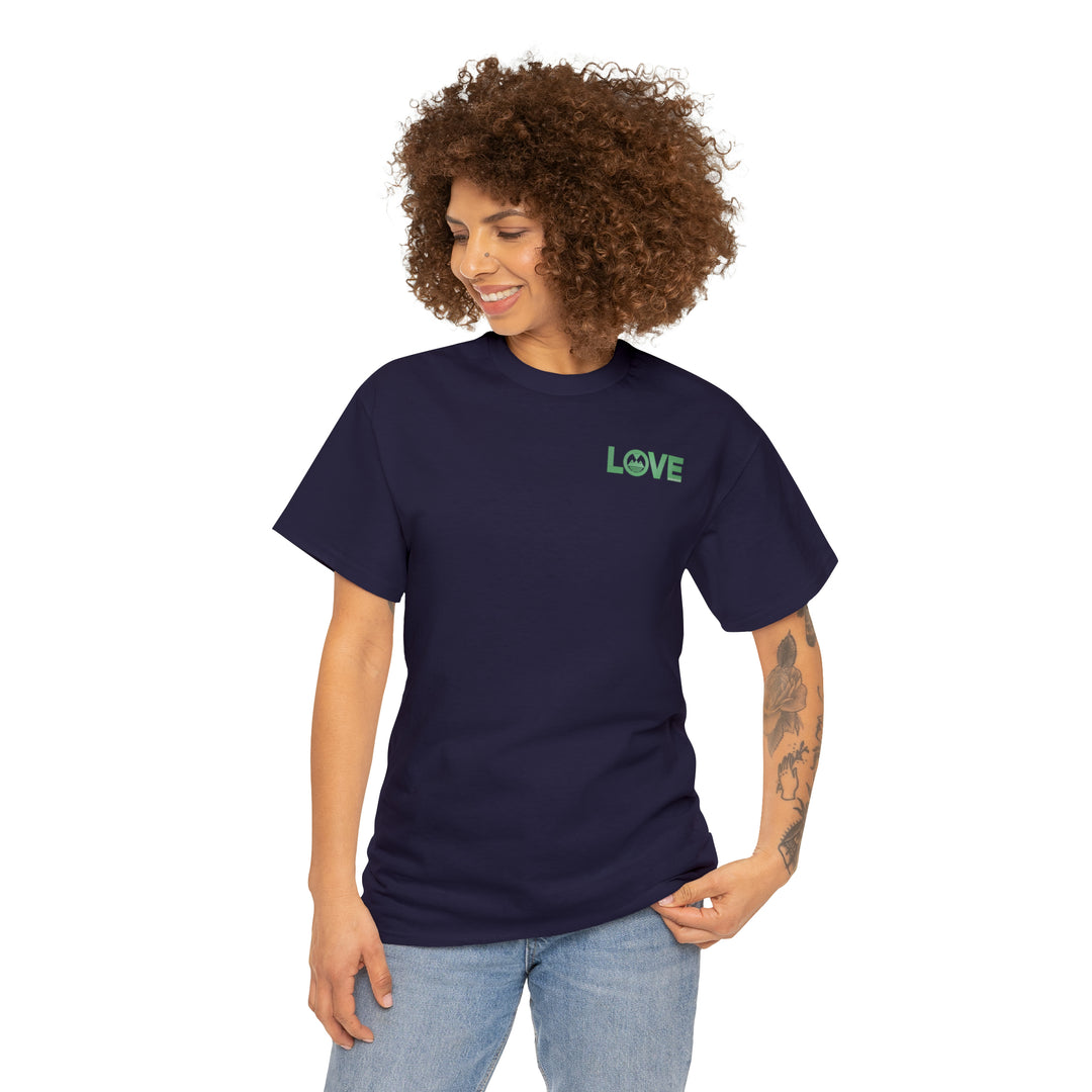 ECELUGICH Unisex Heavy Cotton Tee