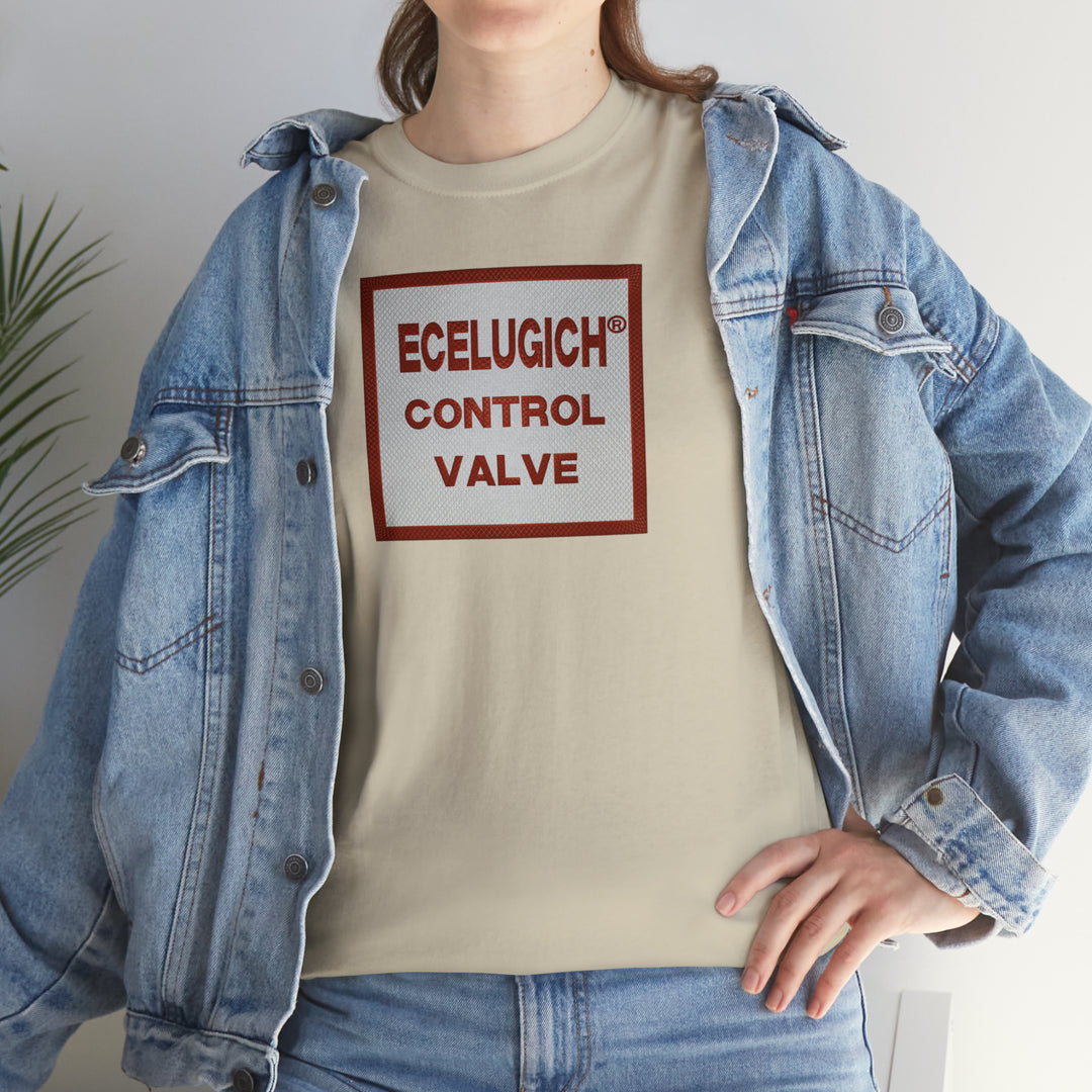 ECELUGICH Unisex Heavy Cotton Tee