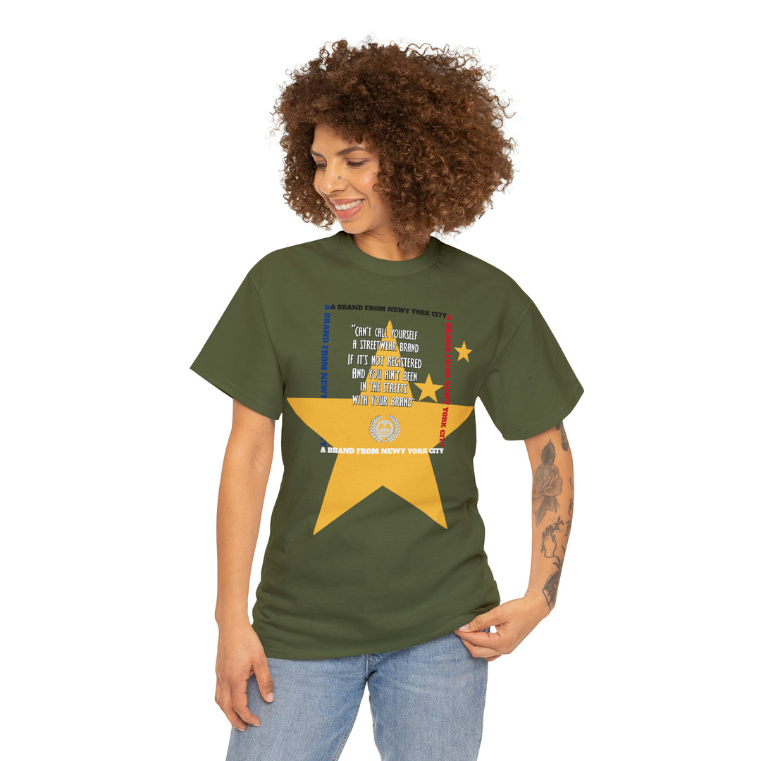 ECELUGICH Unisex Heavy Cotton Tee