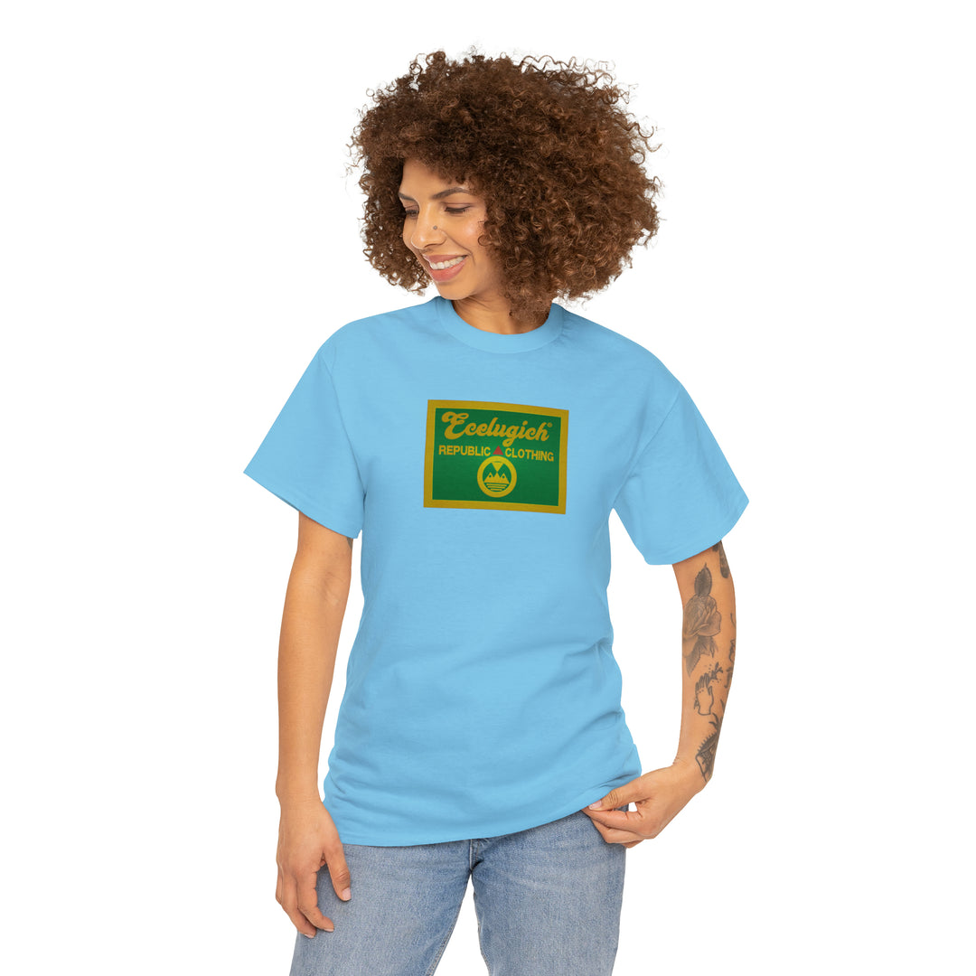 ECELUGICH  Unisex Heavy Cotton Tee