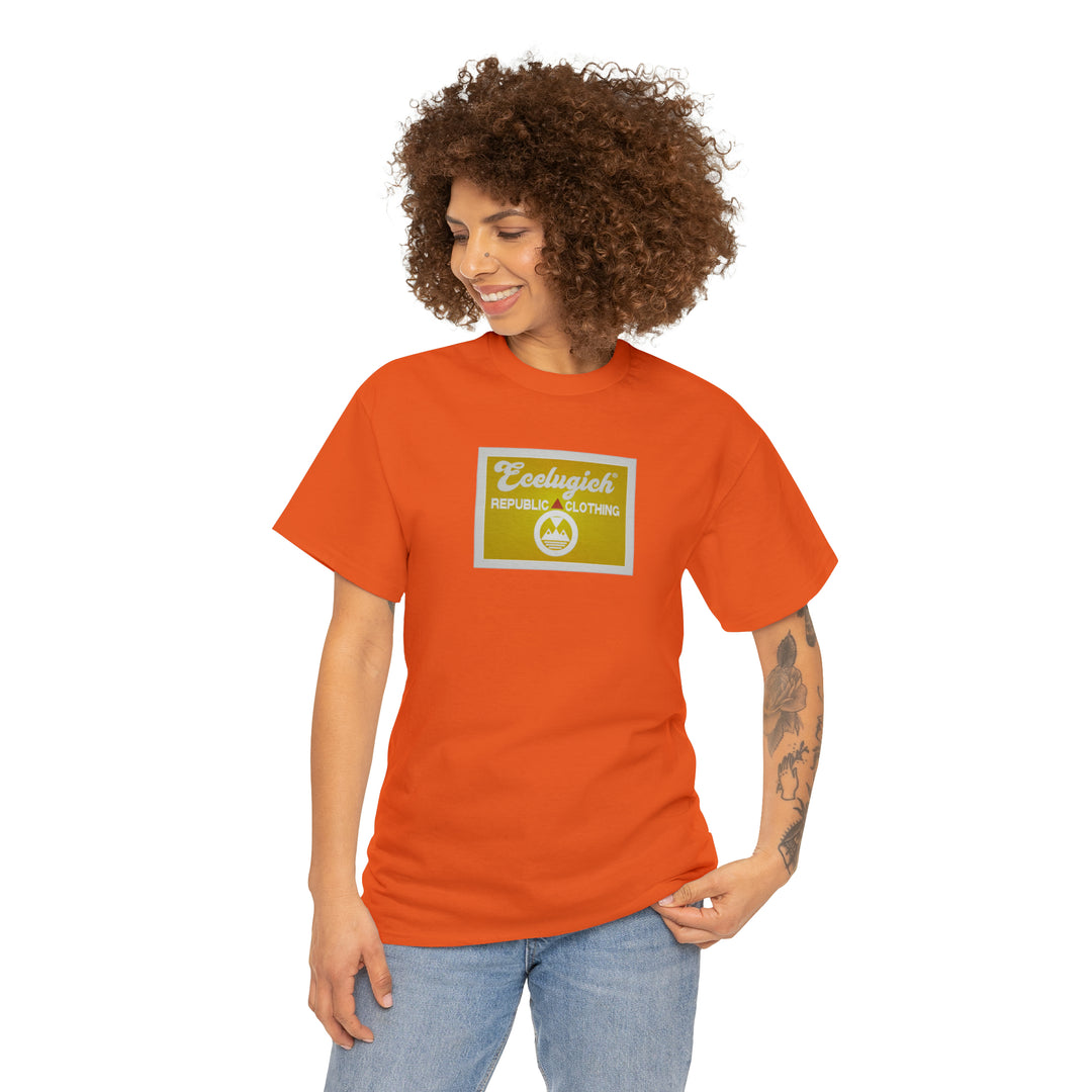 ECELUGICH  Unisex Heavy Cotton Tee