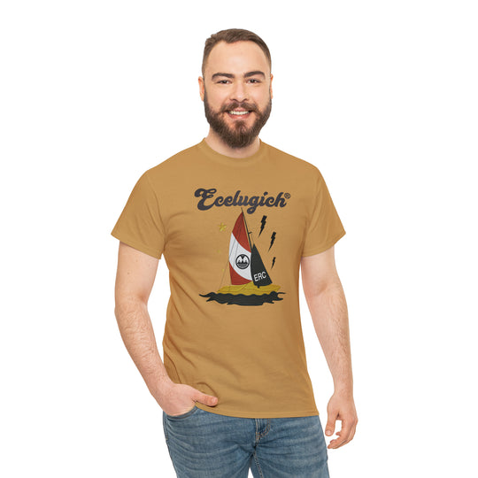 ECELUGICH Unisex Heavy Cotton Tee