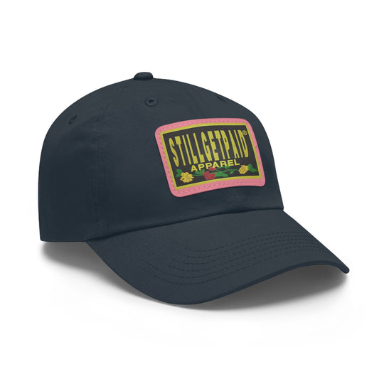 STILLGETPAID APPAREL Dad Hat with Leather Patch