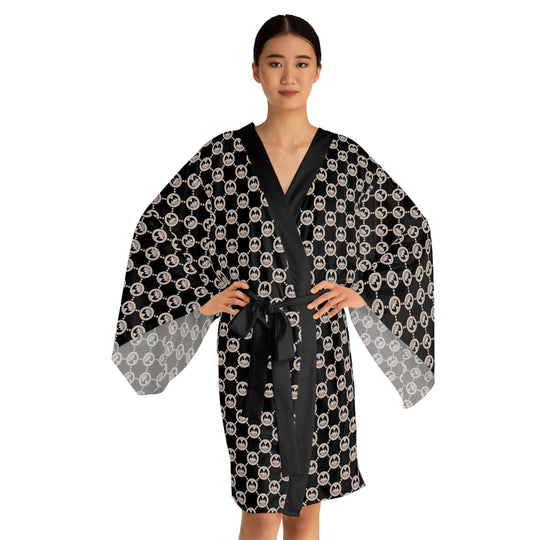 ECELUGICH Long Sleeve Kimono Robe