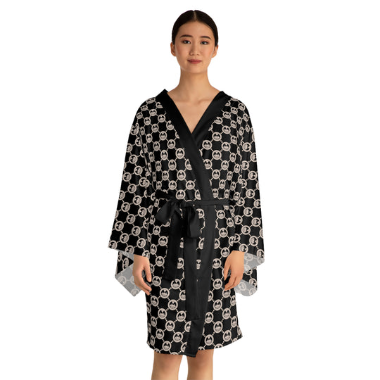 ECELUGICH Long Sleeve Kimono Robe