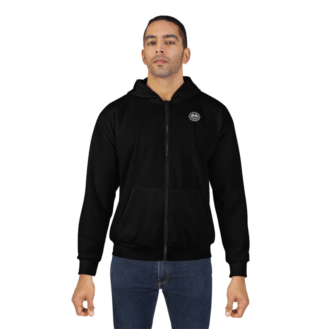 ECELUGICH® Unisex Zip Hoodie