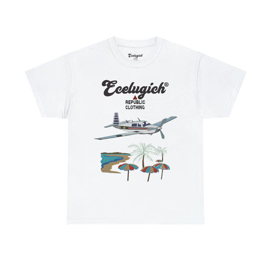 ECELUGICH Unisex Heavy Cotton Tee