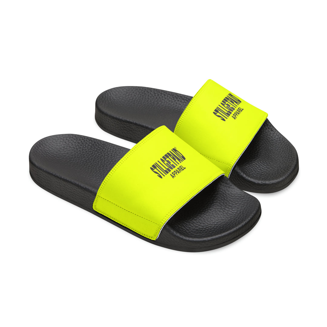 STILLGETPAID APPAREL Women's PU Slide Sandals