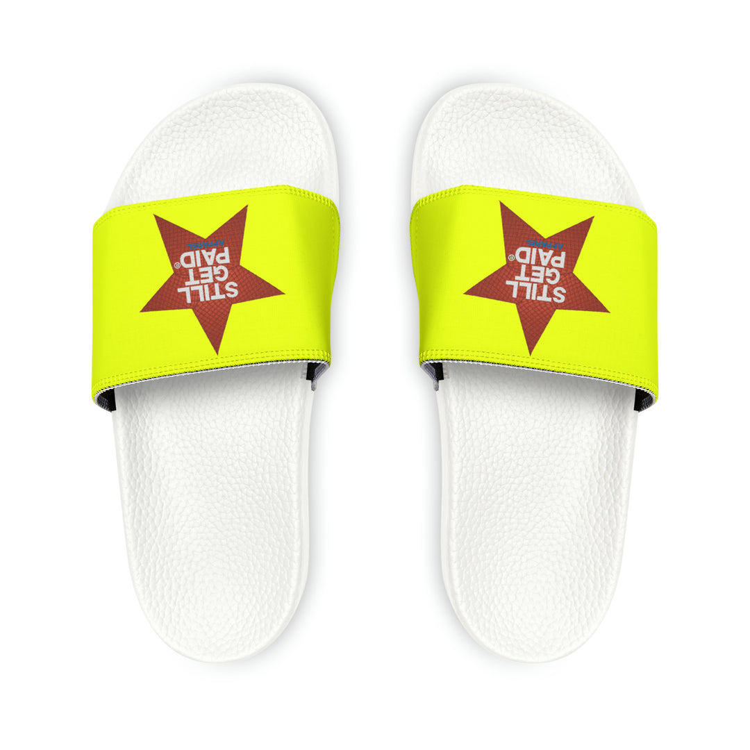 STILLGETPAID APPAREL Men's PU Slide Sandals