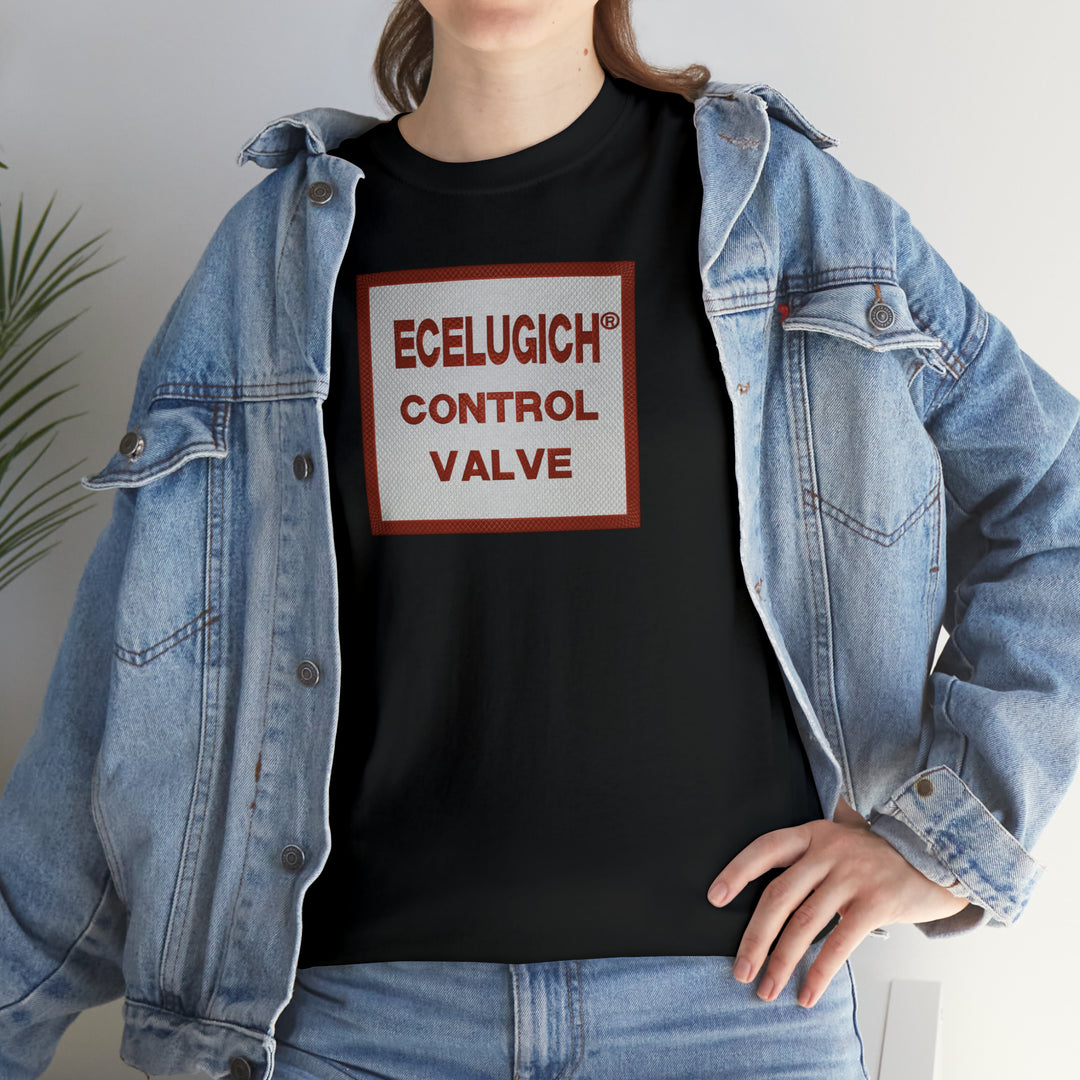 ECELUGICH Unisex Heavy Cotton Tee