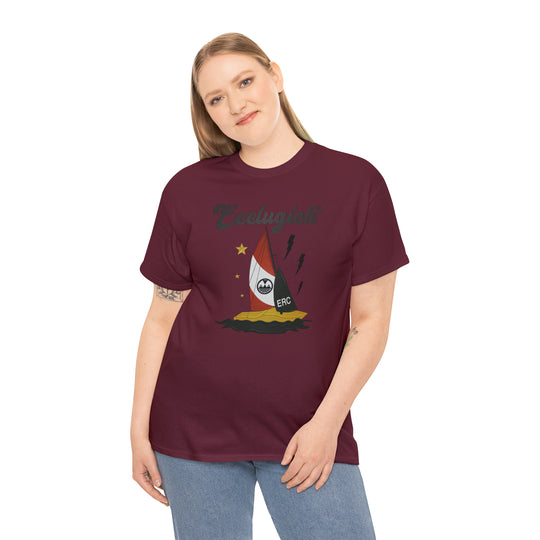 ECELUGICH Unisex Heavy Cotton Tee