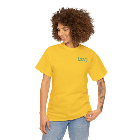 ECELUGICH Unisex Heavy Cotton Tee