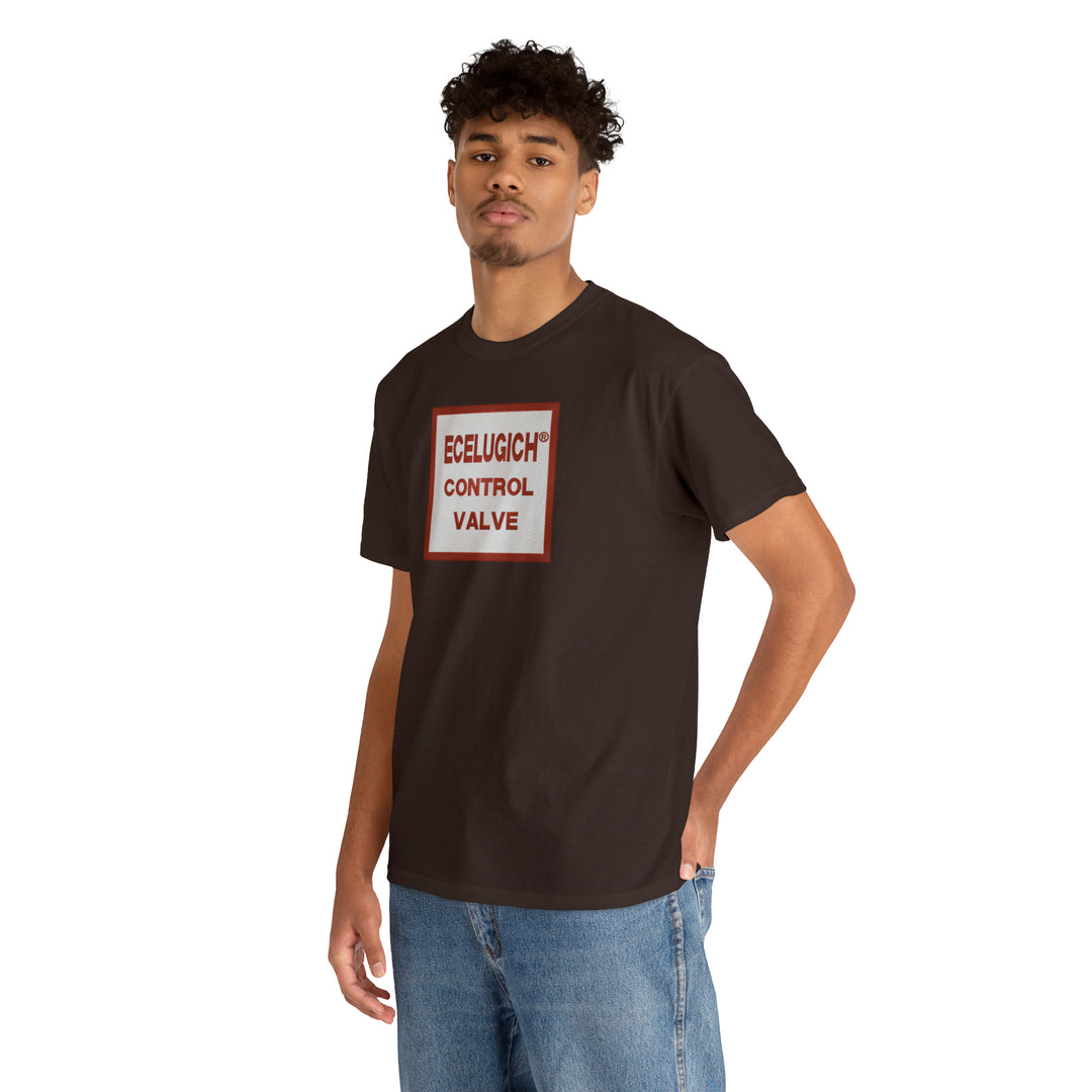 ECELUGICH Unisex Heavy Cotton Tee