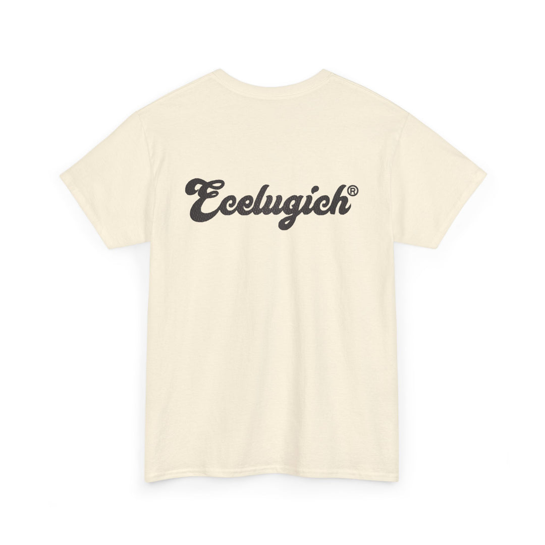 ECELUGICH Unisex Heavy Cotton Tee