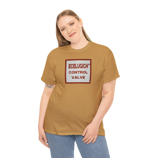 ECELUGICH Unisex Heavy Cotton Tee