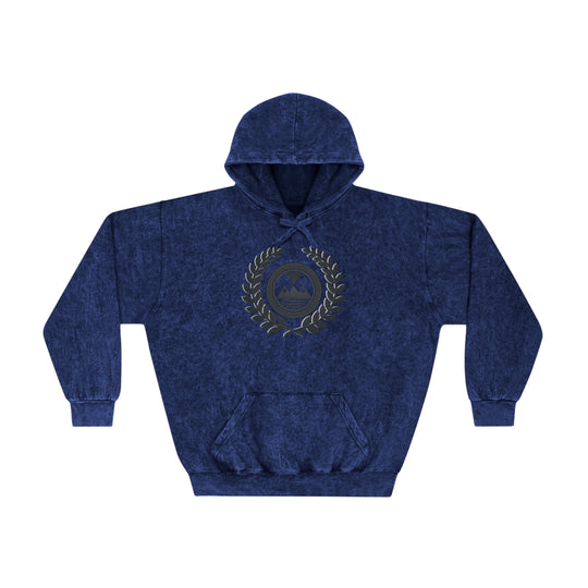 ECELUGICH Unisex Mineral Wash Hoodie