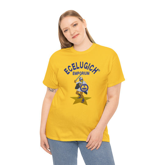 ECELUGICH Unisex Heavy Cotton Tee