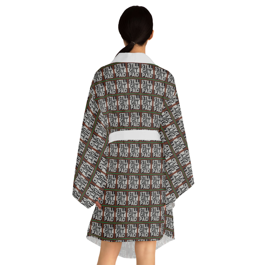 STILLGETPAID APPAREL Long Sleeve Kimono Robe