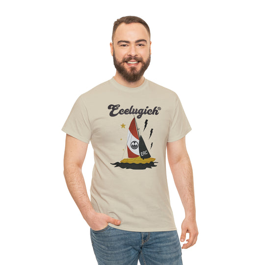 ECELUGICH Unisex Heavy Cotton Tee