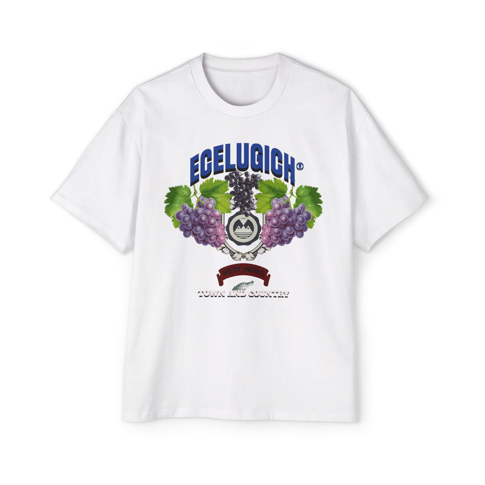 ECELUGICH® Men's Heavy Oversized Tee