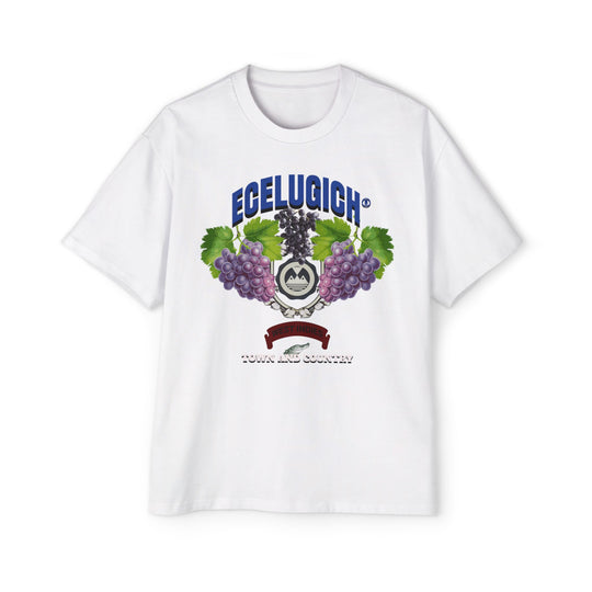 ECELUGICH® Men's Heavy Oversized Tee