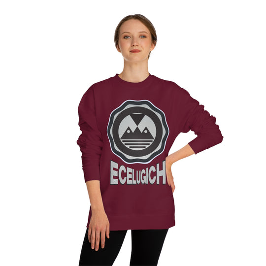 ECELUGICH® Unisex Crew Neck Sweatshirt