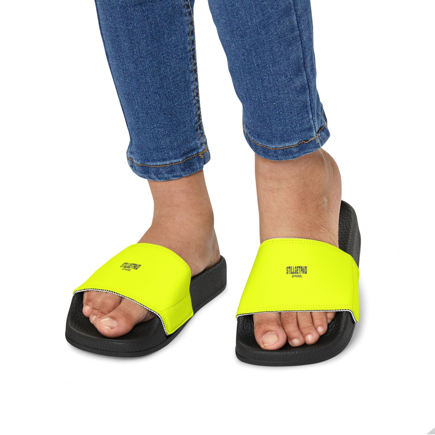 STILLGETPAID APPAREL Youth PU Slide Sandals