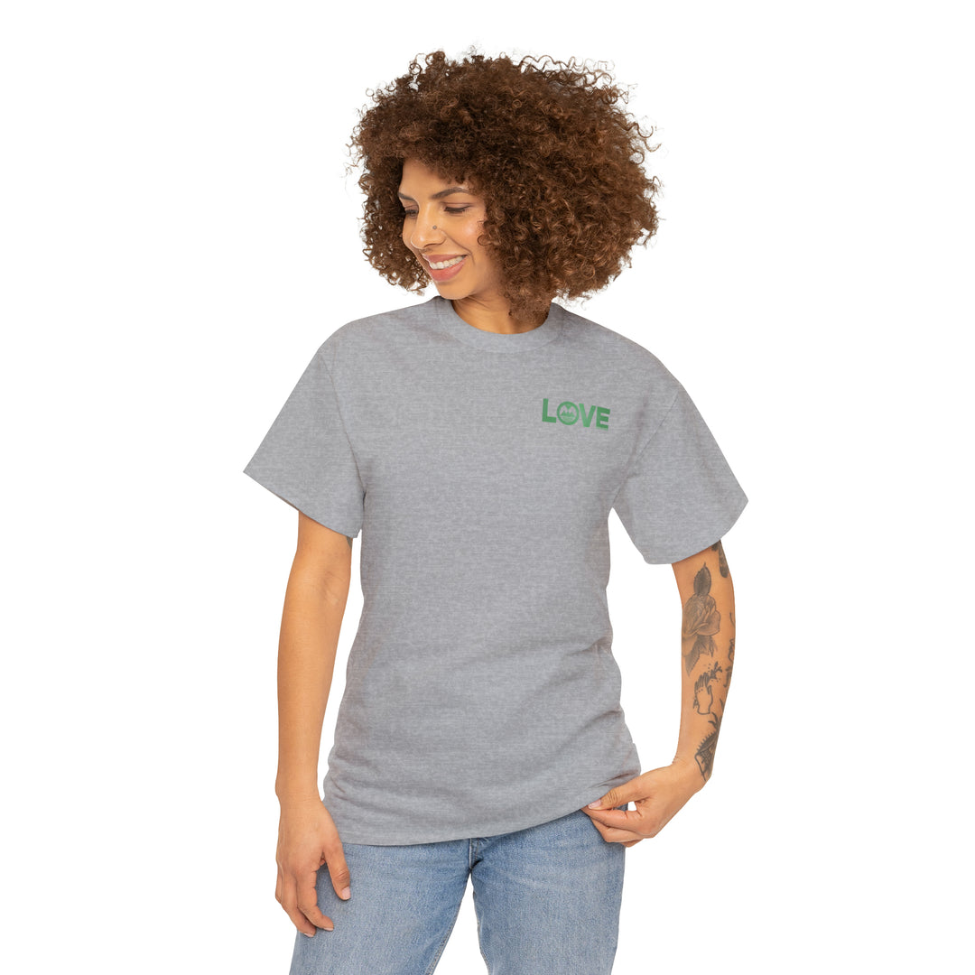 ECELUGICH Unisex Heavy Cotton Tee