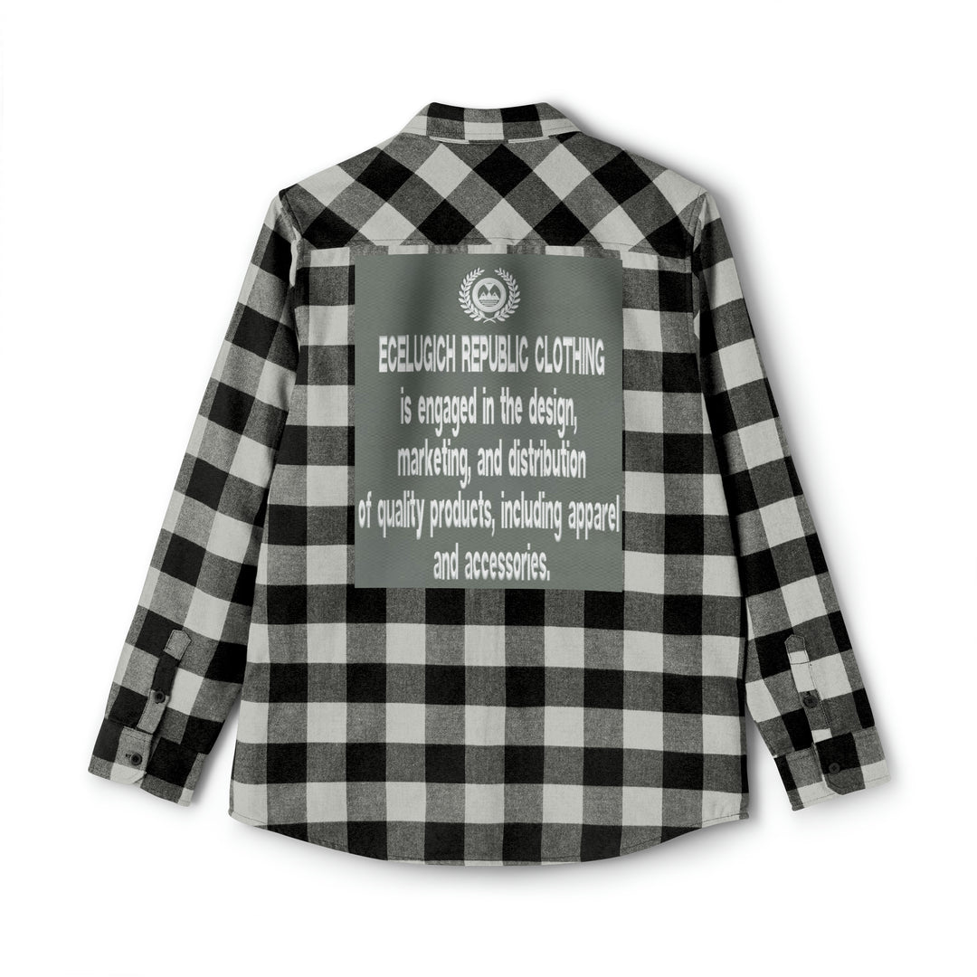 ECELUGICH Unisex Flannel Shirt