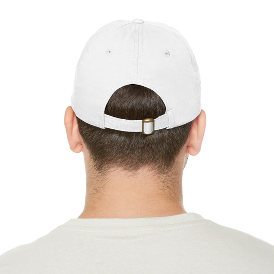 ECELUGICH Dad Hat with Leather Patch